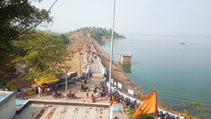 खूंटाघाट व घोंघा जलाशय के खोले जाएंगे गेट 7 को