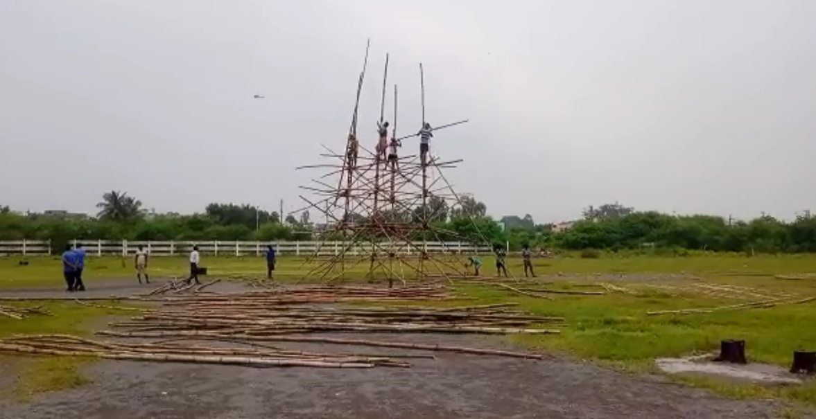 इस बार 102 फीट के रावण, 70-70 फीट के मेघनाथ, कुंभकरण का होगा दहन