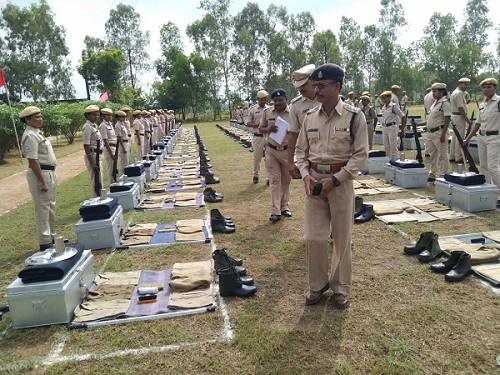 नगरसेना व अग्निशमन का हुआ वार्षिक निरीक्षण