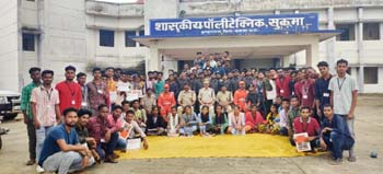 आपदा प्रबंधन ट्रेनिंग : 100 आपदा मित्रों ने सिखे बाढ़, भूकंप, सहित अन्य आपदाओं में आम जन को सुरक्षित करने के गुर