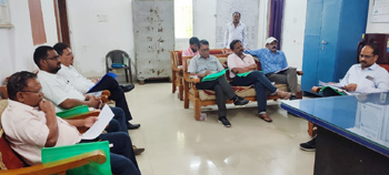 डेंगू नियंत्रण व रोकथाम के लिए अन्तर्विभागीय समन्वय समिति की हुई बैठक