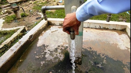 ग्राम गोल्लागुड़ा में हर घर नल वं हर घर शुद्ध पेयजल