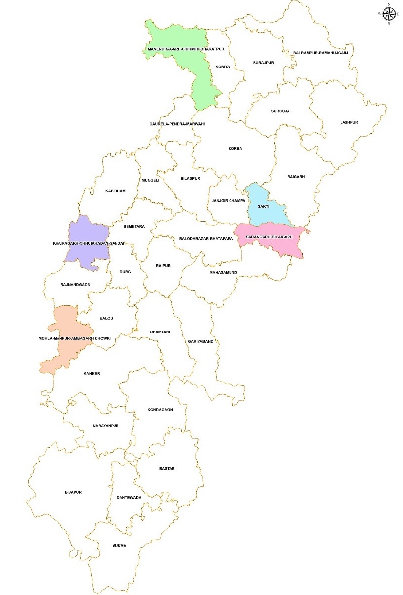 छत्तीसगढ़ में पौने चार साल : प्रशासनिक विकेन्द्रीकरण का जुड़ा नया अध्याय