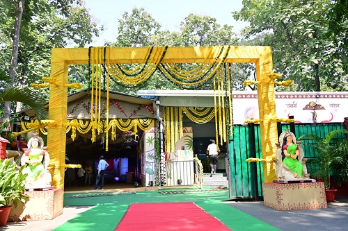 देवारी तिहार और गोवर्धन पूजा के लिए मुख्यमंत्री निवास सज-धज कर तैयार