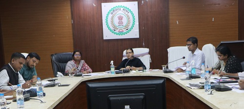 जिला स्तरीय राज्योत्सव कार्यक्रम की तैयारी के लिए दिए निर्देश