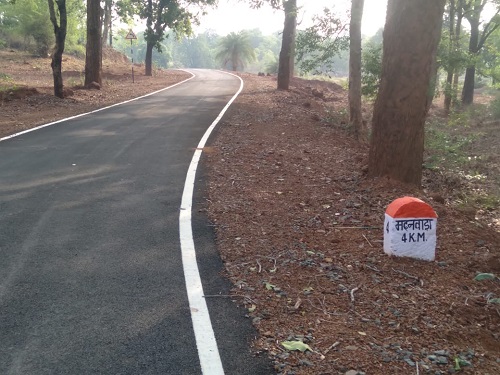 घोर नक्सल प्रभावित क्षेत्रों में सड़क निर्माण से खुली खुशहाली एवं उन्नति की राहें