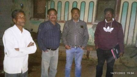 पीडीएस के चना, गुड़ का अवैध क्रय व भंडारण करने के कारण आड़काछेपड़ा के कैलाश देवांगन का गोदाम सील