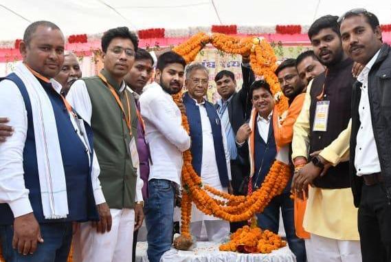 साहू समाज के परिचय सम्मेलन में शामिल हुए गृहमंत्री व नगरीय प्रशासन मंत्री