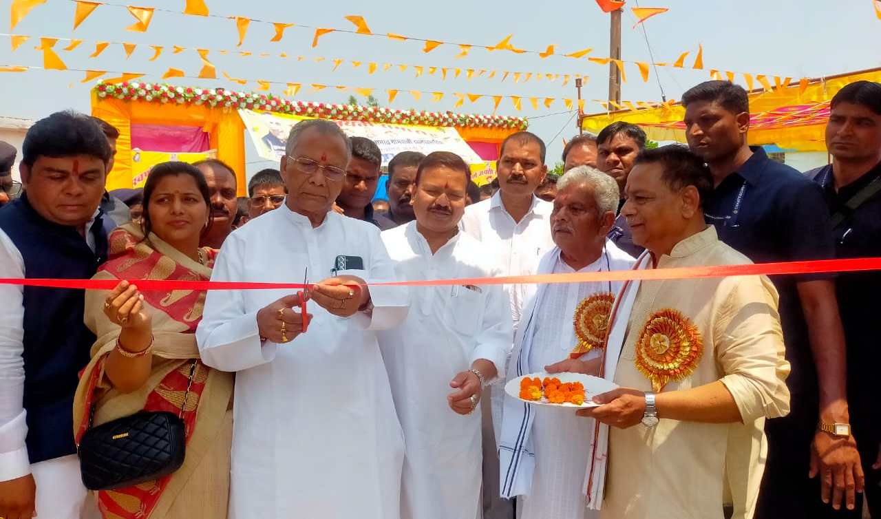  मंत्री ताम्रध्वज साहू ने राम वाटिका का किया लोकार्पण, कहा- राम के आदर्शों पर चले