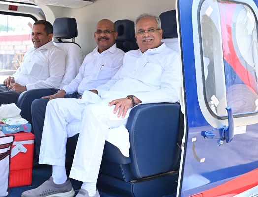  भेंट-मुलाकात: मुख्यमंत्री बिलासपुर विधानसभा रवाना