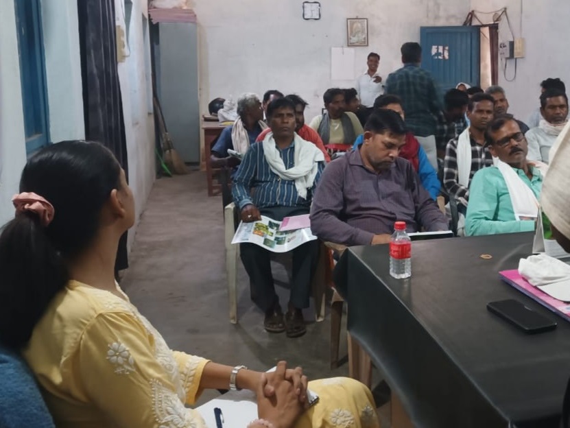 जैविक विधि से उत्पादन कर अधिक लाभ कमाने की दी सलाह