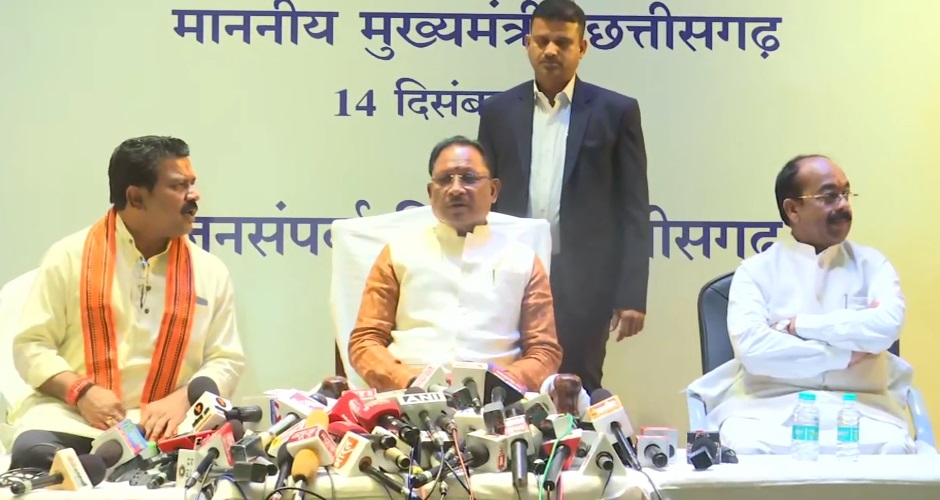 किसानों को 25 दिसंबर को मिलेगा 2 साल का बोनस : विष्णु देव साय