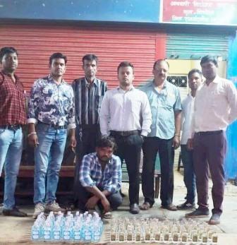 आबकारी विभाग की कार्रवाई, 20 बल्क लीटर अवैध मदिरा जब्त