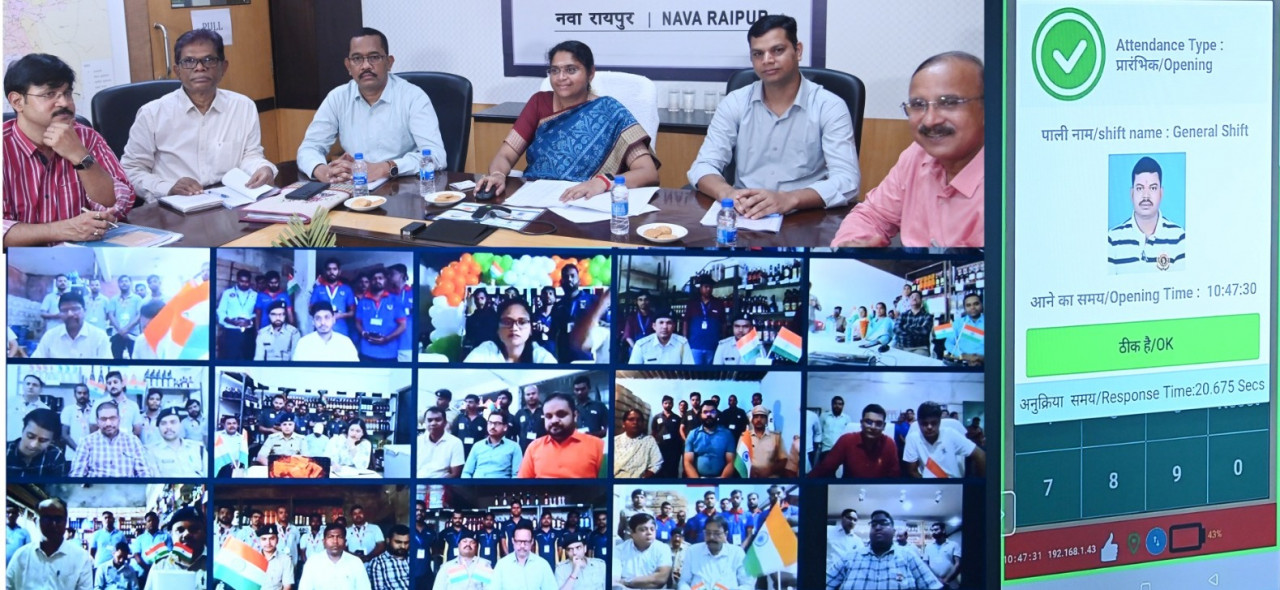 बायो-मेट्रिक्स प्रणाली के माध्यम से मदिरा दुकानों में कर्मचारियों की उपस्थिति दर्ज करने वाला छत्तीसगढ़ देश का पहला राज्य