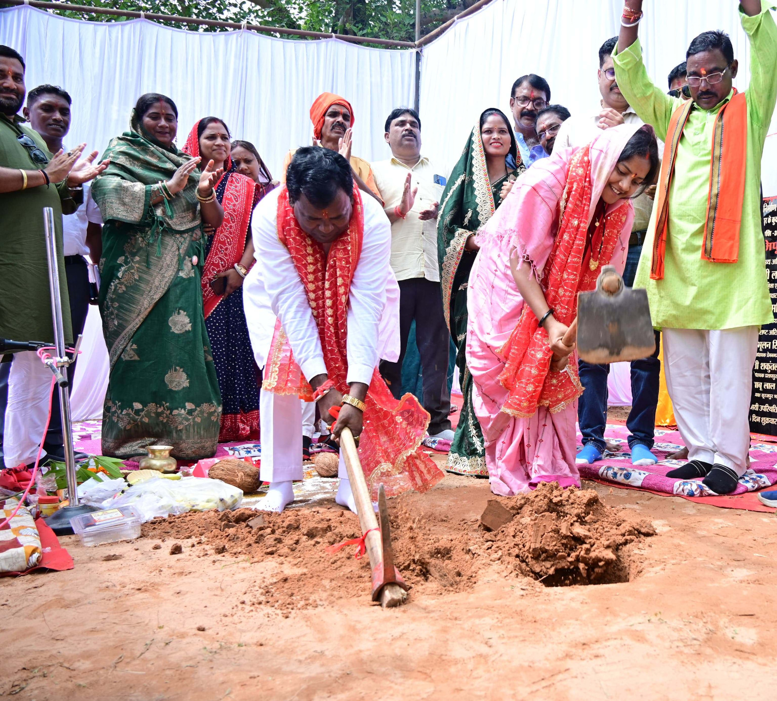  मंत्री श्रीमती राजवाड़े ने कुदरगढ़ में नवीन विश्राम गृह का किया भूमिपूजन