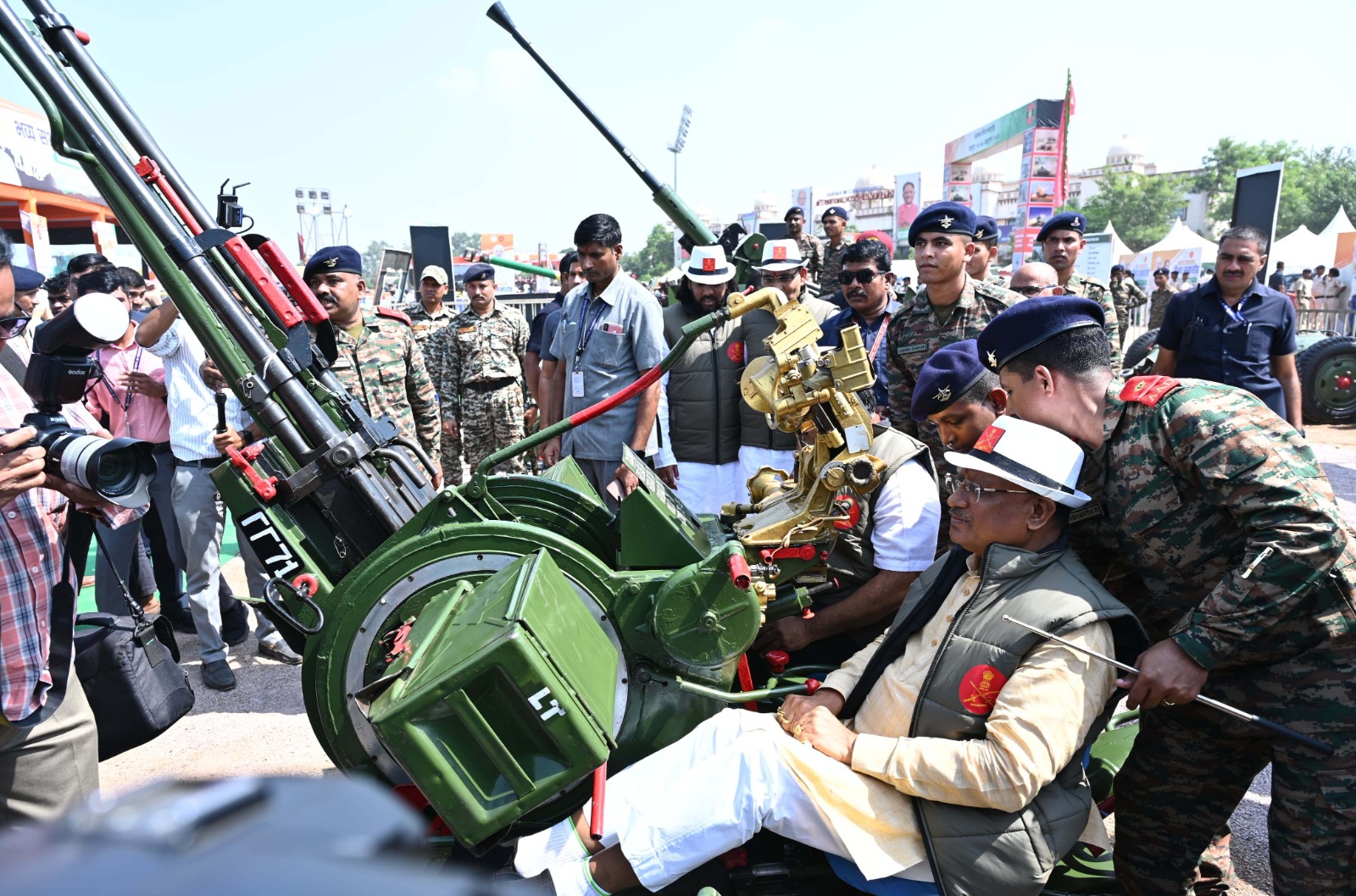 भारतीय सेना की ताकत, जवानों का शौर्य हमें रोमांच के साथ गौरवान्वित करता हैं: मुख्यमंत्री विष्णुदेव साय