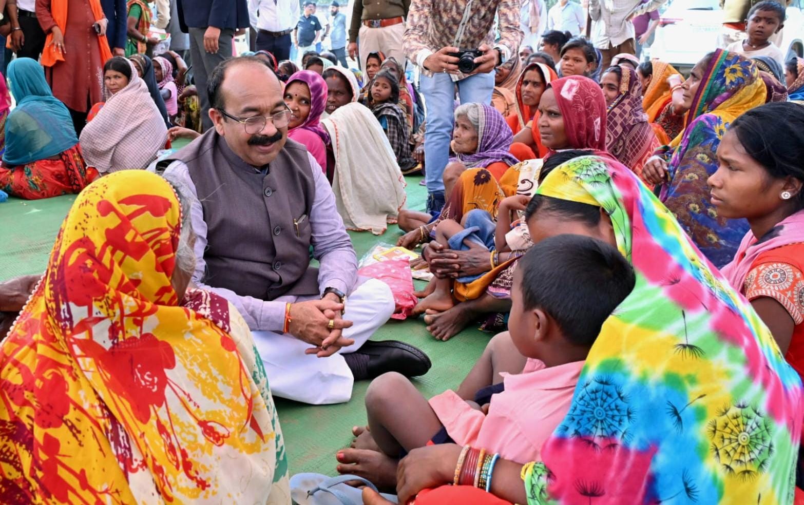  उप मुख्यमंत्री अरुण साव ने वनांचल में लगाई चौपाल