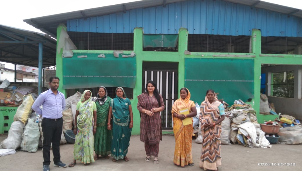 राज्य समन्वयक स्वच्छ भारत मिशन ने किया विभिन्न ग्रामों का दौरा