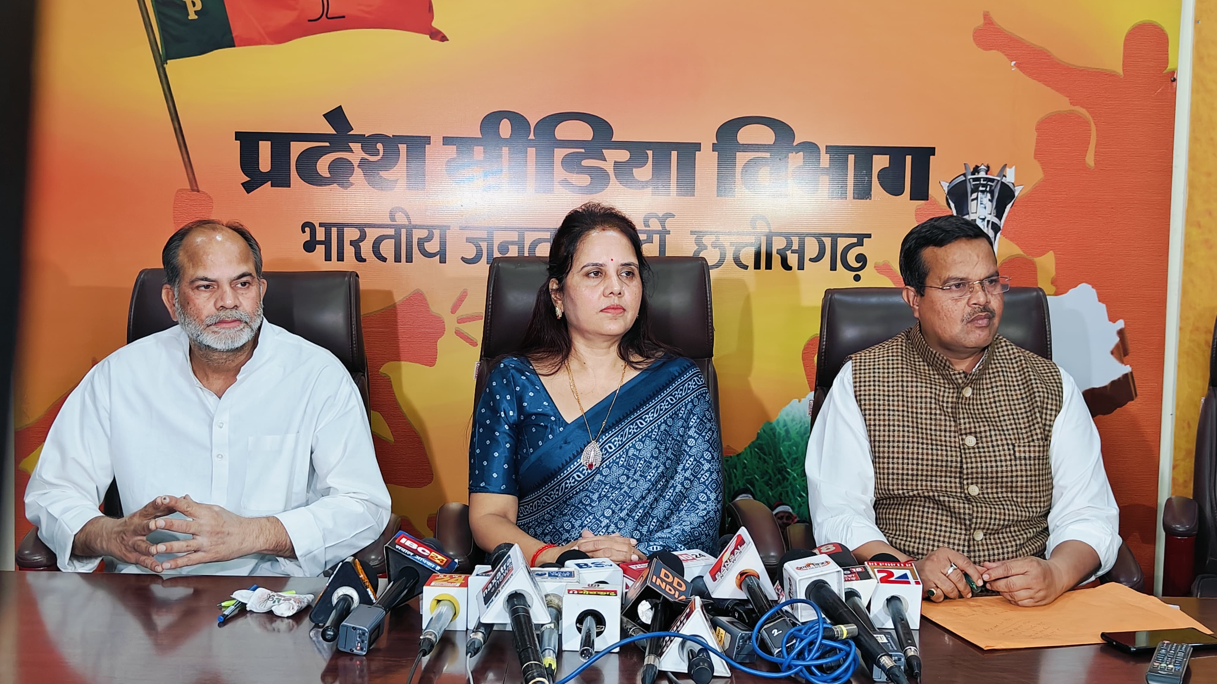 रायपुर के विकास में महापौर एजाज ढेबर सबसे बड़ा रोड़ा थे- मीनल चौबे