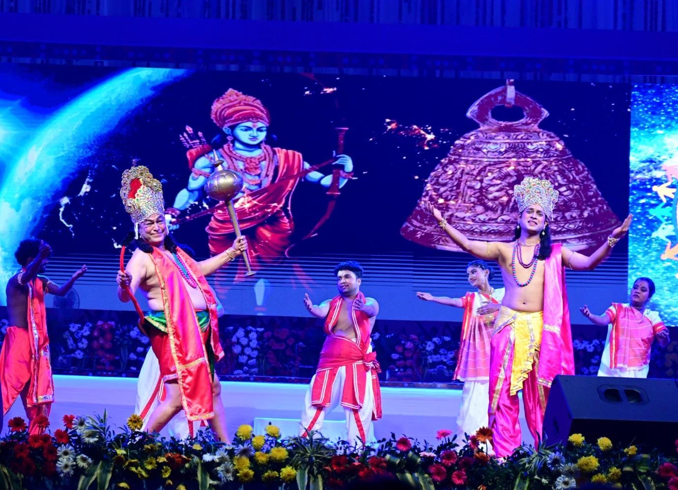 राम मंदिर निर्माण की संघर्ष गाथा का जीवंत मंचन