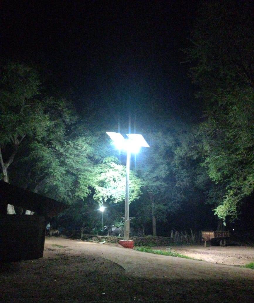 मुख्यमंत्री श्री विष्णु देव साय की पहल से गांव में सौर ऊर्जा परियोजनाओं का हुआ क्रियान्वयन