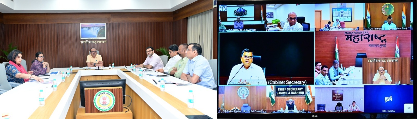 केबिनेट सचिव ने राष्ट्रीय महत्व के कार्यक्रमों एवं योजनाओं के एक्शन प्लान को लेकर किया विमर्श