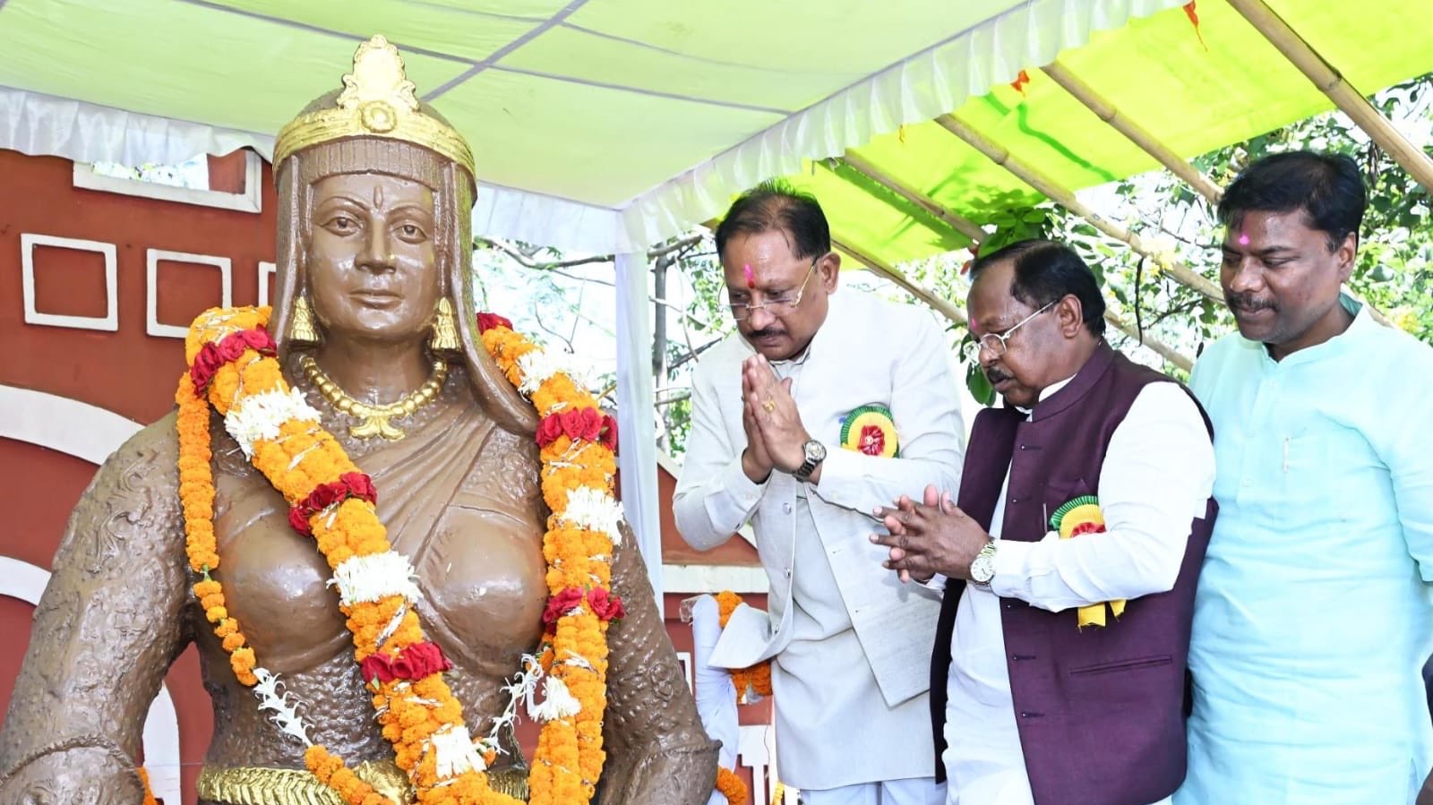 वीरांगना रानी दुर्गावती का शौर्य और बलिदान राष्ट्र की प्रेरणा का अमर स्रोत : मुख्यमंत्री श्री विष्णुदेव साय