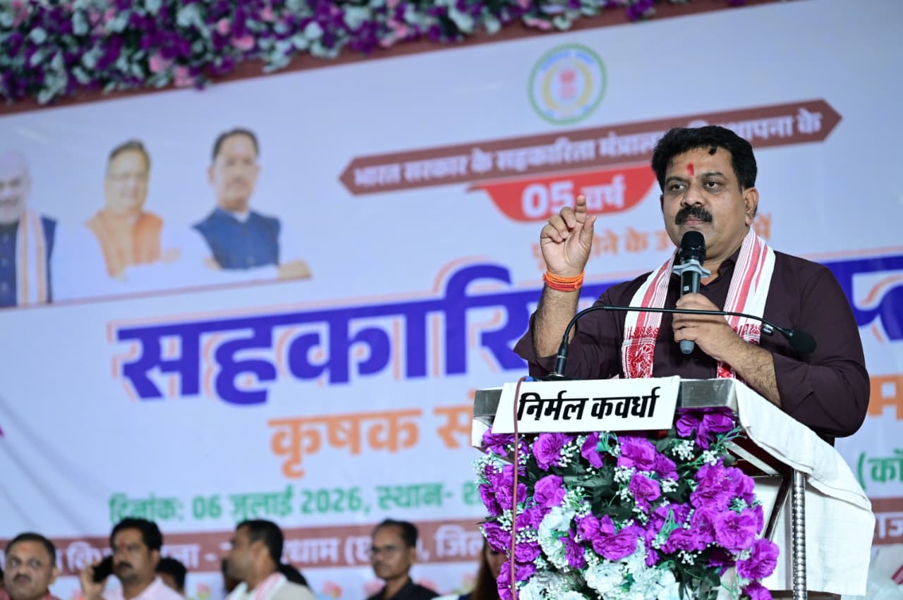 सहकारिता बनेगी किसानों की समृद्धि का नया आधार - उप मुख्यमंत्री श्री विजय शर्मा