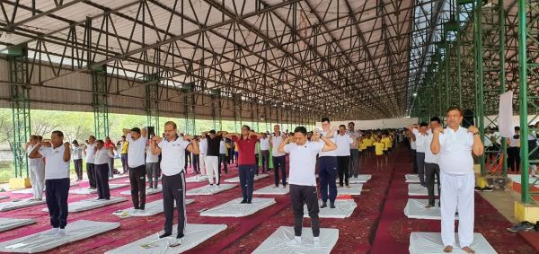 अंतर्राष्ट्रीय योग दिवस पर प्रदेशभर में हुए आयोजन