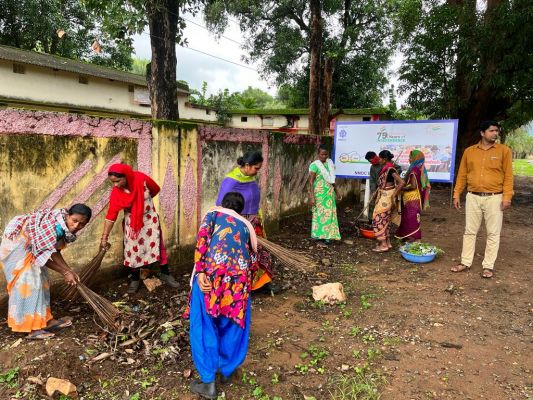 एनएमडीसी, बचेली में हुआ आजादी का अमृत महोत्सव के तहत आइकॉनिक सप्ताह का आयोजन