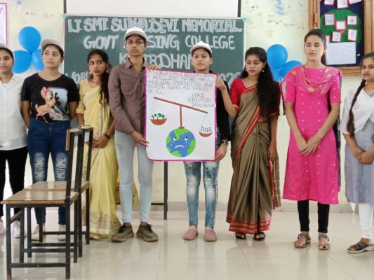 &lsquo;विश्व जनसंख्या दिवस&lsquo; के अवसर पर जागरूकता कार्यक्रम का आयोजन