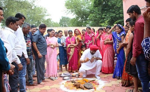 विधायक जुनेजा ने काशीराम नगर में 7 लाख के निर्माण कार्यों का किया भूमिपूजन