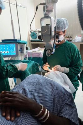 माना सिविल अस्पताल में एक हजार से ज्यादा लोगों का मोतियाबिंद ऑपरेशन