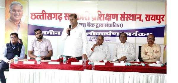 मंत्री अकबर ने किया सहकारी प्रशिक्षण संस्थान के नवीन परिसर का लोकार्पण