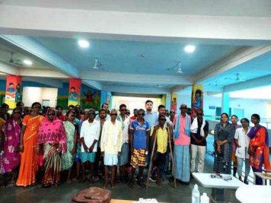 जिला अस्पताल में अब तक 75 लोगों का मोतियाबिंद ऑपरेशन