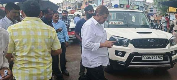 मंत्री अकबर ने किया मुख्यमंत्री भेंट-मुलाकात और जन चौपाल कार्यक्रम स्थल का निरीक्षण