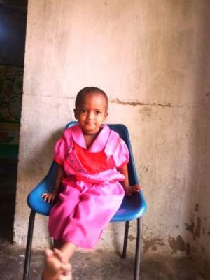 मुख्यमंत्री सुपोषण अभियान से लाभान्वित होकर कुपोषण से मुक्त हुई बालिका मोनिका मंडावी