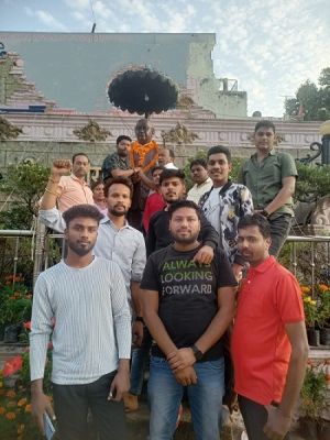 खरसिया नगर मण्डल ने मनाया छग स्थापना दिवस