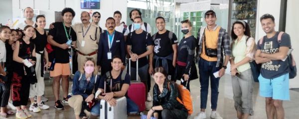 छत्तीसगढ़ की यादें लेकर वतन रवाना हुआ मिस्र का नर्तक दल