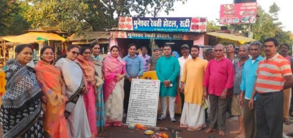 विधायक रंजना ने रुद्री में किया लाखों के निर्माण कार्यों का भूमिपूजन व लोकार्पण