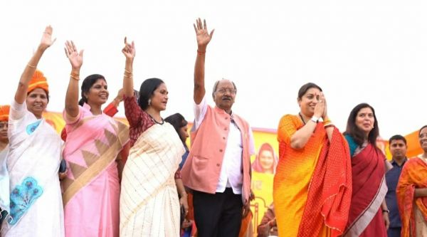 महिलाओं की हुंकार ने हिला दी कांग्रेस सरकार की नींव : बृजमोहन अग्रवाल