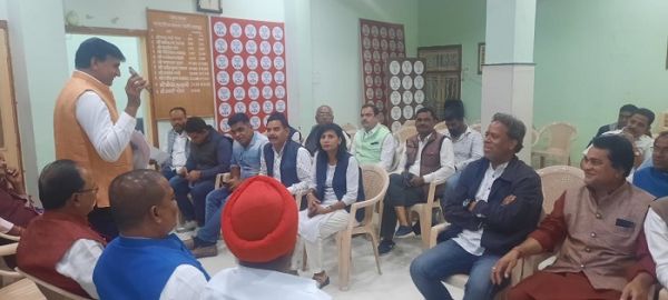 रायपुर भाजपा की बैठक आहूत, आगामी कार्यक्रमों पर किया गया मंथन