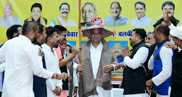 सीएम बघेल झेरिया-गड़रिया समाज के वार्षिक अधिवेशन में हुए शामिल