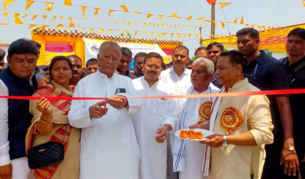  मंत्री ताम्रध्वज साहू ने राम वाटिका का किया लोकार्पण, कहा- राम के आदर्शों पर चले