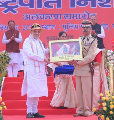 देश की सबसे बहादुर पुलिस बलों में से है छत्तीसगढ़ पुलिस &ndash; केन्द्रीय गृहमंत्री श्री अमित शाह