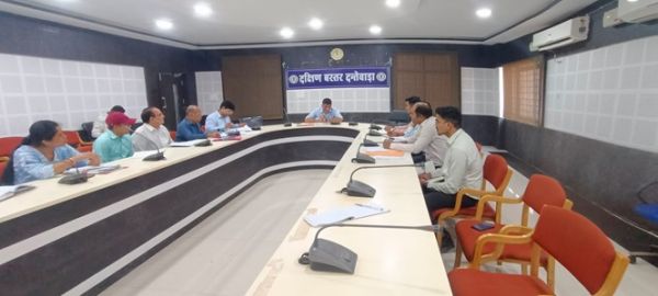 खाद्य विभाग एवं भण्डारण निगम की समीक्षा बैठक संपन्न