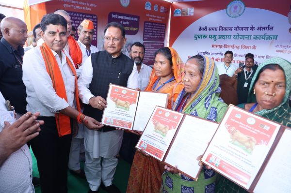 जन सुविधाओं का सतत विस्तार हमारी प्राथमिकता: मुख्यमंत्री श्री विष्णुदेव साय