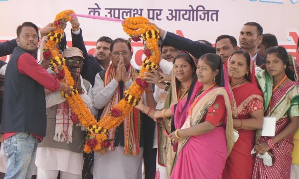 जनजातीय क्षेत्रों के समग्र विकास के लक्ष्य के साथ आगे बढ़ रही है सरकार : मुख्यमंत्री श्री विष्णुदेव साय