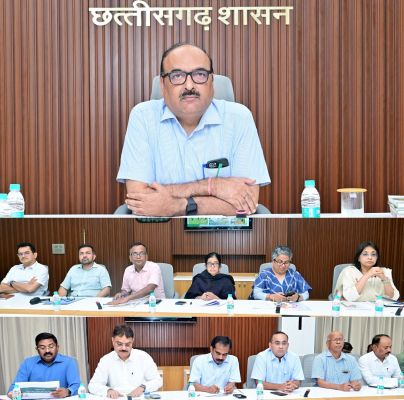 ग्रामीण क्षेत्रों को जलवायु परिवर्तन के अनुकूल बनाने और ग्राम पंचायतवार कार्ययोजना बनाएं-मुख्य सचिव श्री विकासशील