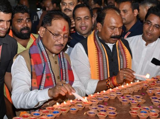 छत्तीसगढ़ में 1.50 करोड़ से अधिक &lsquo;आशीर्वाद के दीये&rsquo; प्रज्ज्वलित
